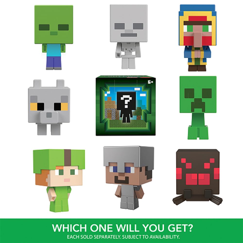 Amazon.com: Inspired by Minecraft Mob Head Minis 15 Years